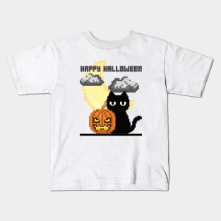 Pixel Halloween Kids T-Shirt